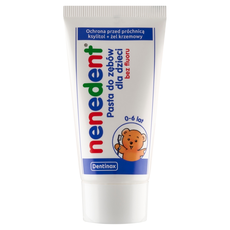 Nenedent pasta do zęb&oacute;w dla dzieci bez fluoru, 50 ml
