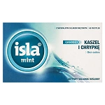 Isla-Mint , pastylki do ssania na ból gardła i chrypkę z naturalnym olejkiem miętowym, 60 szt.