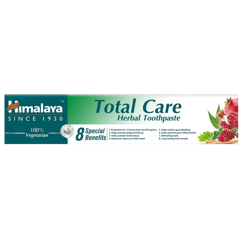 HIMALAYA WELLNESS LOTVIA SIA HIMALAYA Total Care Herbal Toothpaste, Zahnpasta, 75 ml