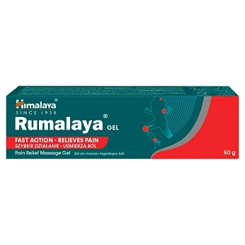 Himalaya Rumalaya Gel, żel do masażu łagodzący ból, 50 g.