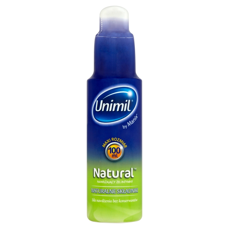 Unimil Natural nawilżający żel intymny, 100 ml