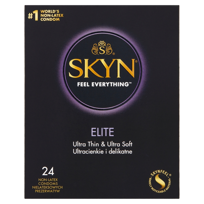Unimil Skyn Elite nielateksowe prezerwatywy, 24 szt.