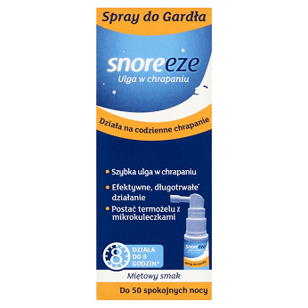 Snoreeze, spray do gardła, 23,5 ml