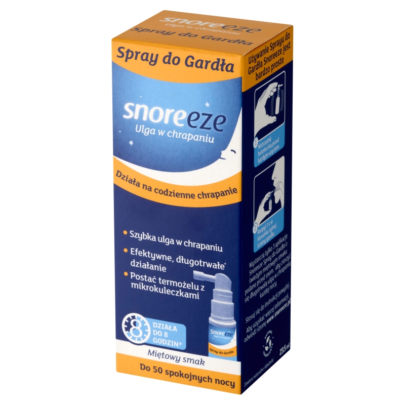 Snoreeze, spray do gardła, 23,5 ml