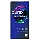 Durex Performa Now Easy-on, prezerwatywy przedłużające stosunek, 12 szt. prezerwatywy przedłużające stosunek, 12 szt.