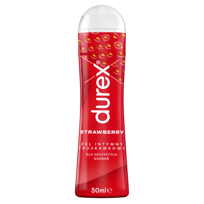 Durex Play Słodka Truskawka żel intymny truskawkowy, 50 ml