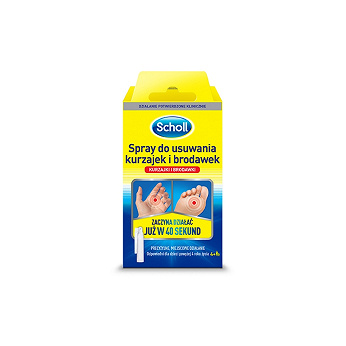 Scholl Spray , do usuwania kurzajek i brodawek, 80 ml