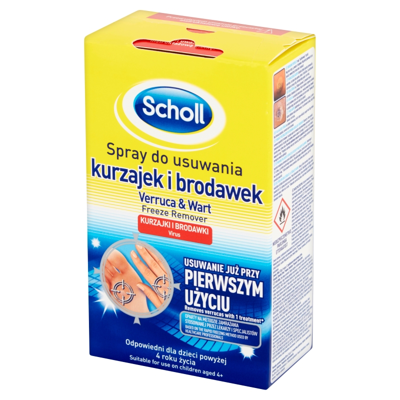 Scholl Spray, do usuwania kurzajek i brodawek, 80 ml