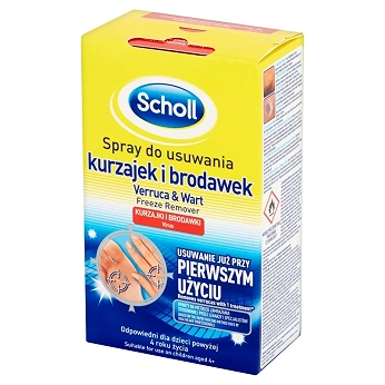 Scholl Spray , do usuwania kurzajek i brodawek, 80 ml