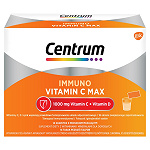 Centrum IMMUNO Vitamin C Max  proszek ze składnikami na prawidłowe funkcjonowanie układu odporonościowego, 14 szt.