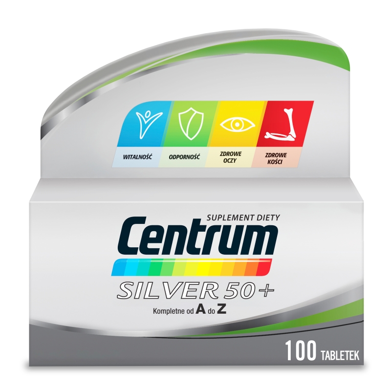 Centrum Silver 50+, 100 tabletek