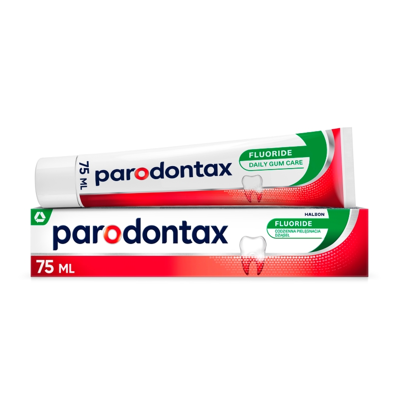 Parodontax, pasta do zębów zapobiegająca krwawieniu dziąseł, 75 ml