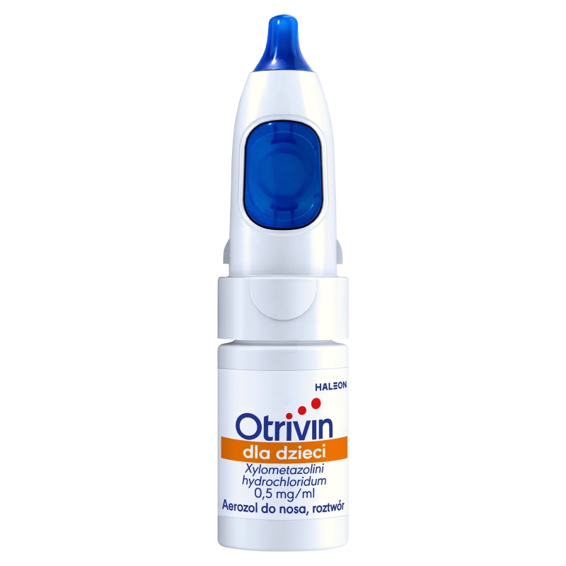 Otrivin Dla Dzieci 0,5 mg/ml, aerozol do nosa, 10 ml