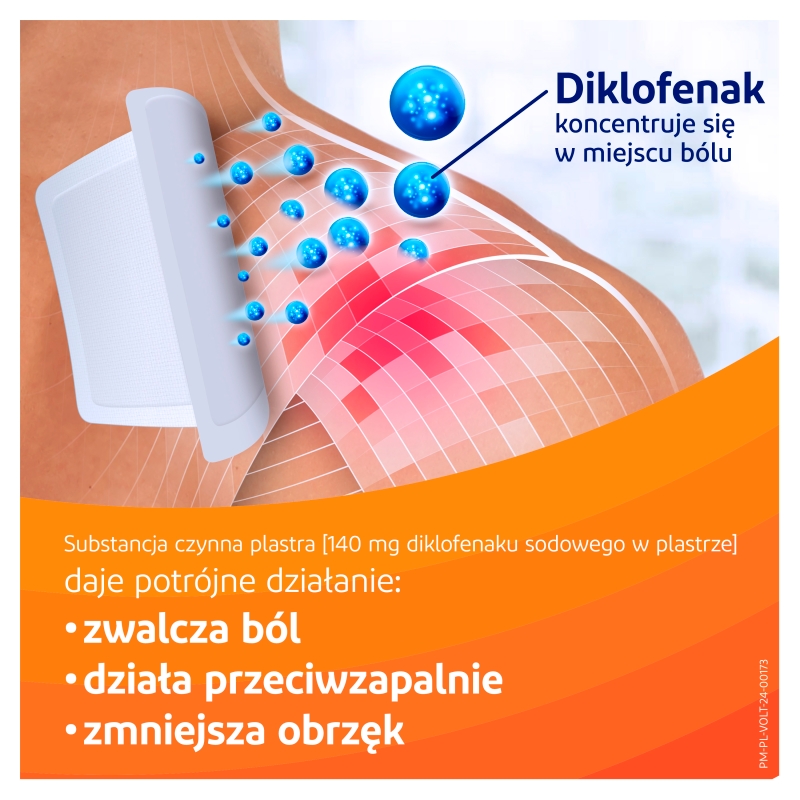 Voltaren Forte, plaster leczniczy, 5 szt.
