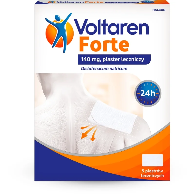Voltaren Forte plaster leczniczy, 5 szt.