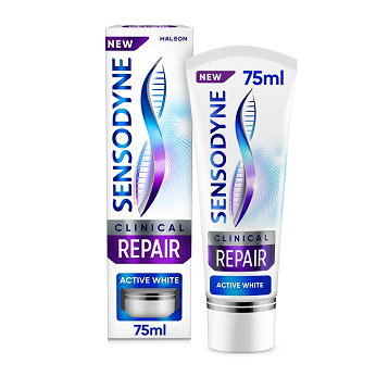 Sensodyne Clinical Repair Active White, pasta. 75 ml