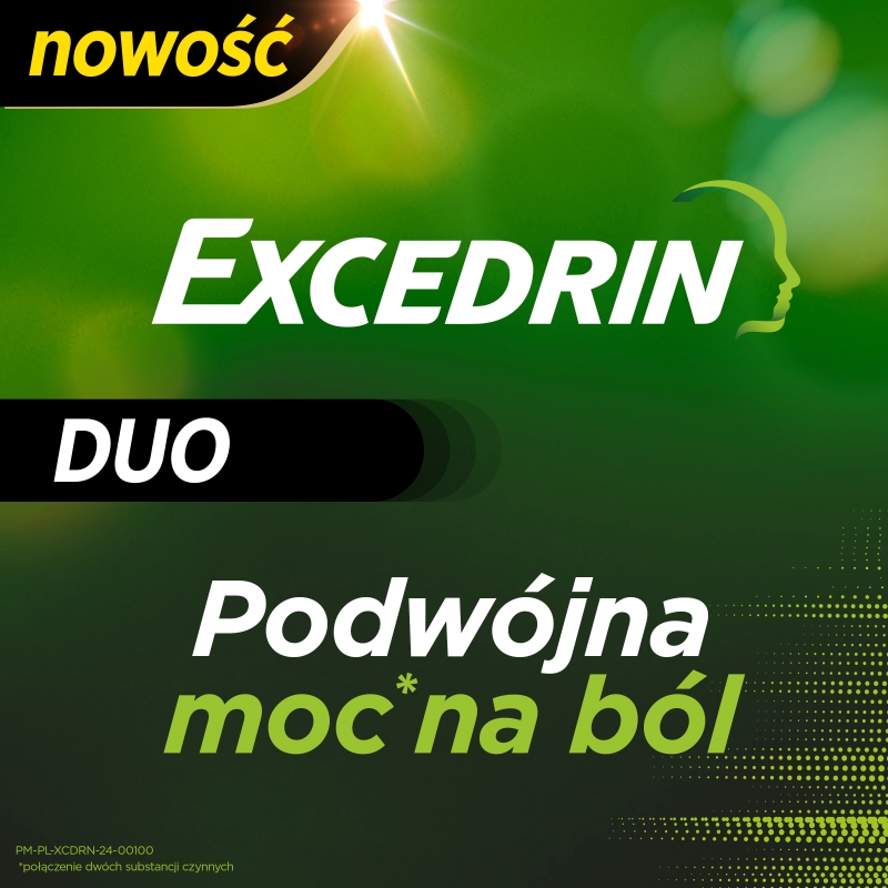 Excedrin Duo, 20 tabletek powlekanych