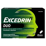 Excedrin Duo 20 tabletek powlekanych