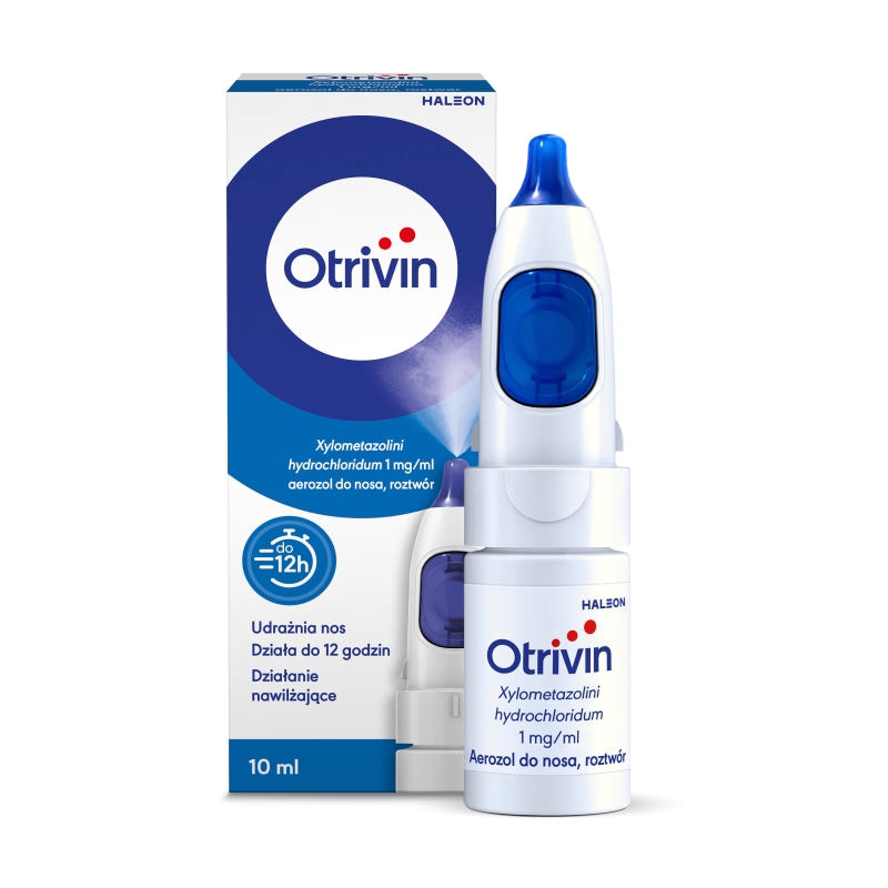 Otrivin 1mg/ml , aerozol do nosa, 10 ml