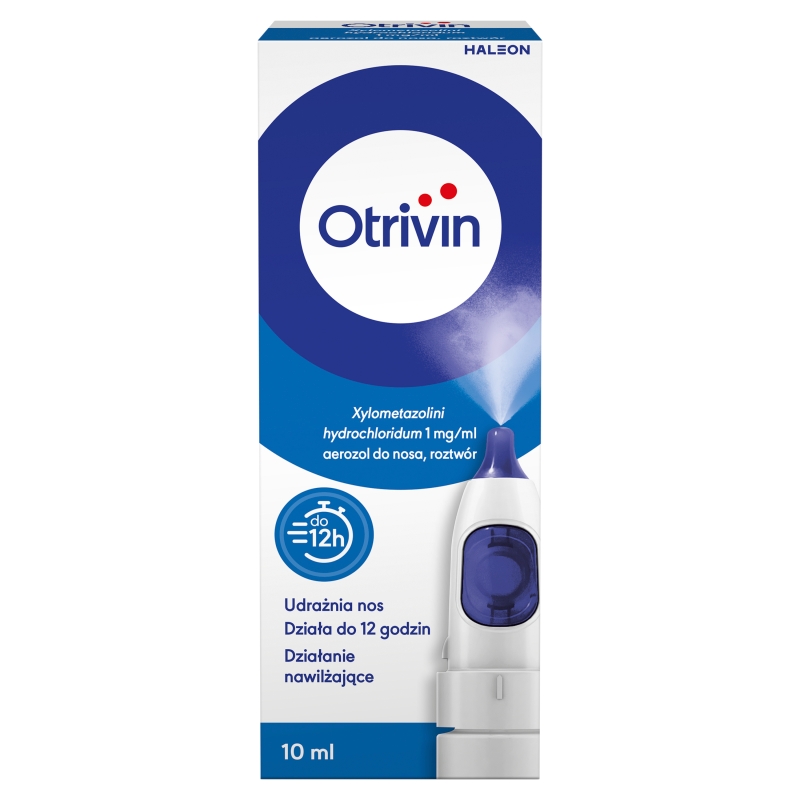 Otrivin 1mg/ml  aerozol do nosa, 10 ml
