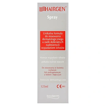 HAIRGEN, spray przeciwko wypadaniu włosów, 125 ml