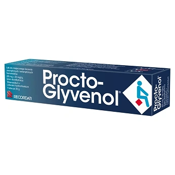 Procto-Glyvenol , kremdoodbytniczy do miejscowego leczenia hemoroidów, 30 g