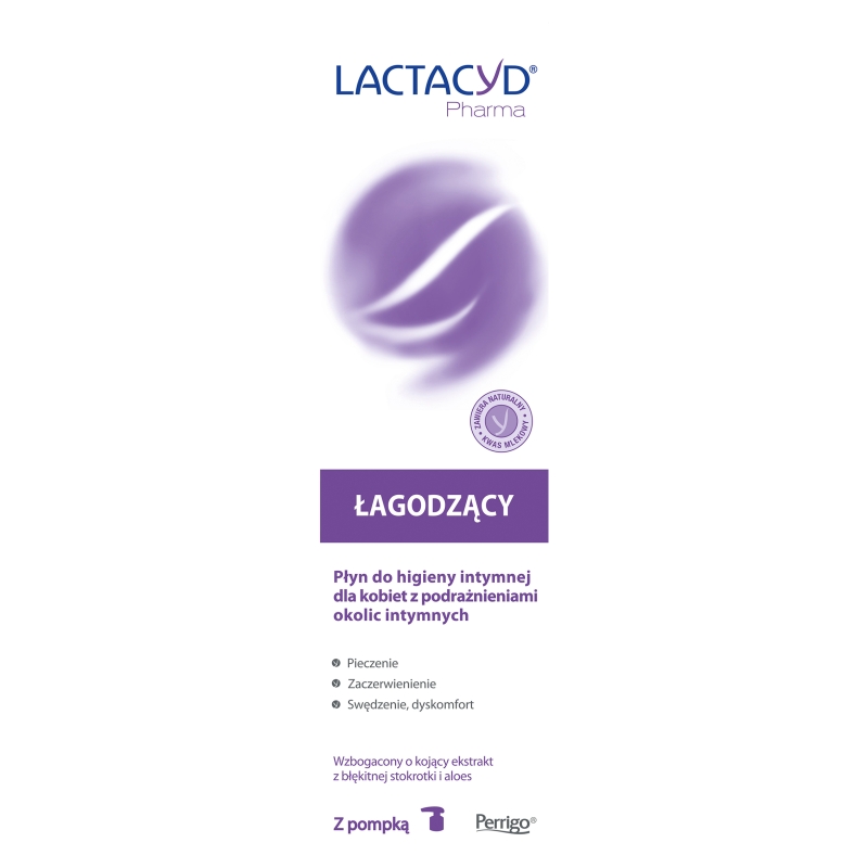 Lactacyd, płyn ginekologiczny łagodzący dla kobiet z podrażnieniami, 250 ml