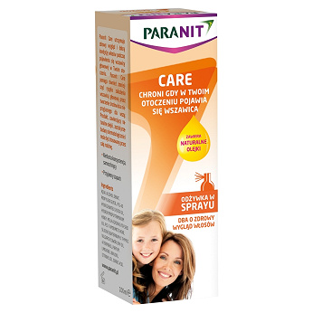 Paranit Care , odżywka w sprayu przecwiko wszawice, 100 ml