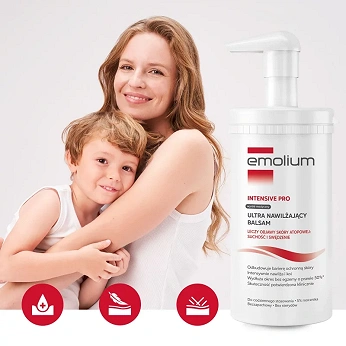 Emolium Intensive Pro, Ultra nawilżający balsam 500 g