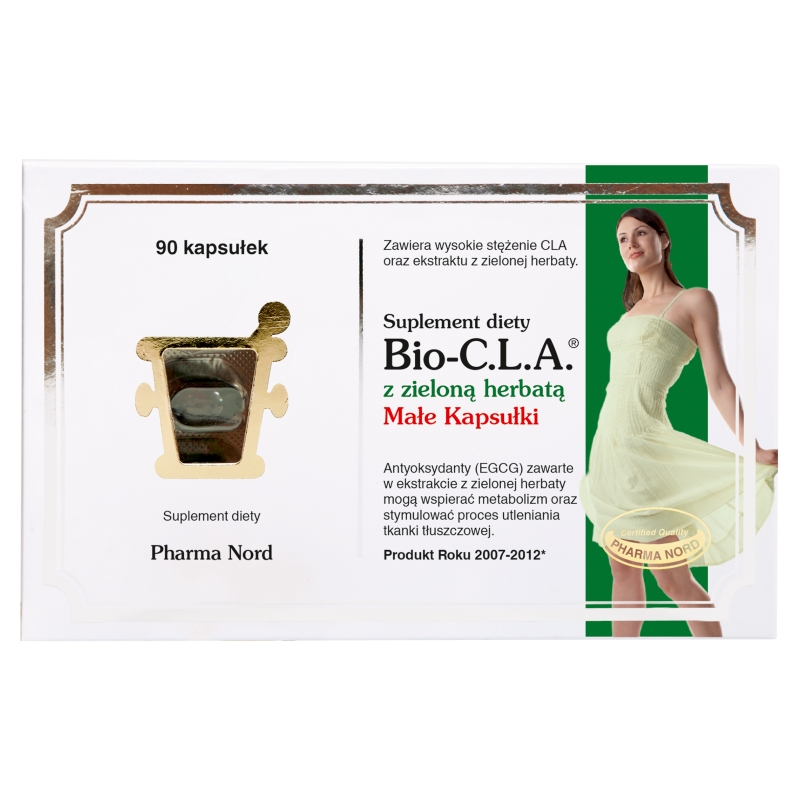 Bio-CLA kapsułki z zieloną herbatą, 90 szt.