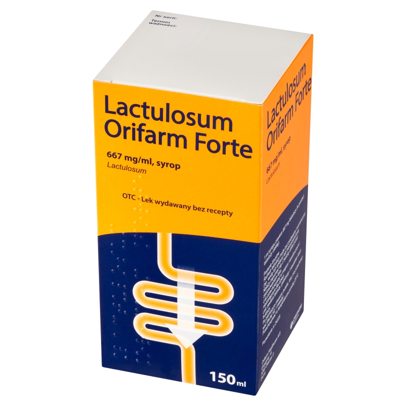Lactulosum Orifarm Forte, 667 mg/ml, 150 ml KRÓTKA DATA 31.05.2025
