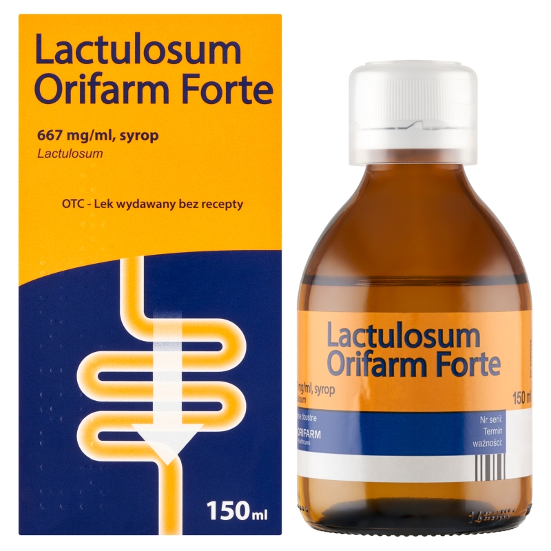 Lactulosum Orifarm Forte, 667 mg/ml, 150 ml
