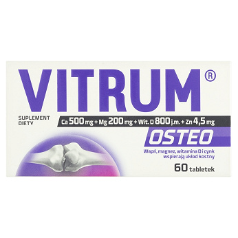 Vitrum Osteo, 60 tabletek