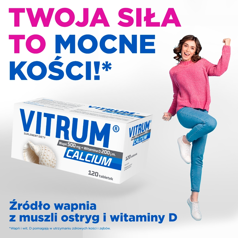 Vitrum Calcium, 60 tabletek