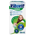 Vibovit Uczeń Witaminy + Żelazo tabletki do ssania o smaku owoców leśnych, 30 szt.