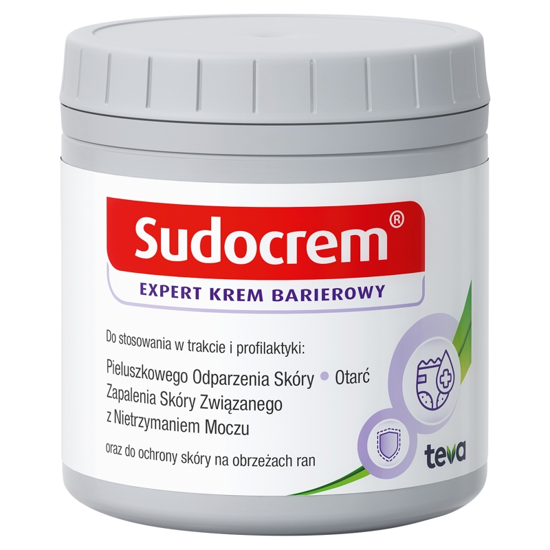 Sudocrem Expert krem barierowy przy zapaleniach skóry, odparzeniach, 250 g