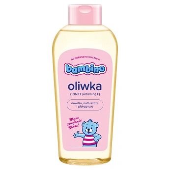 Bambino Oliwka dla dzieci, oliwka nawilża natłuszcza i pielęgnuje, 300 ml