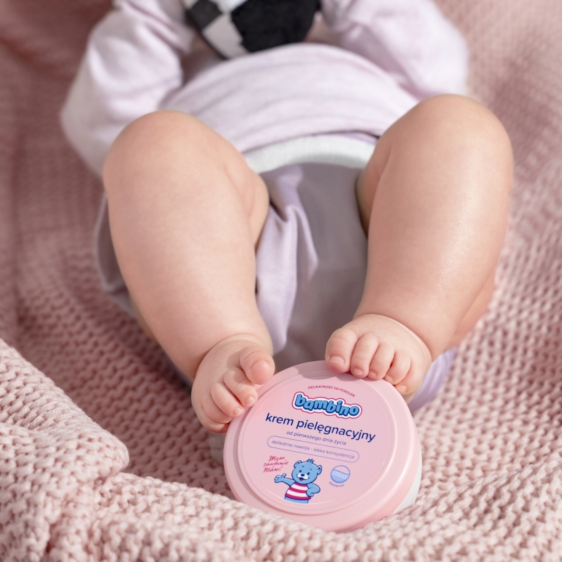 Bambino Krem, pielęgnacyjny z pantenolem dla dzieci, 200 ml