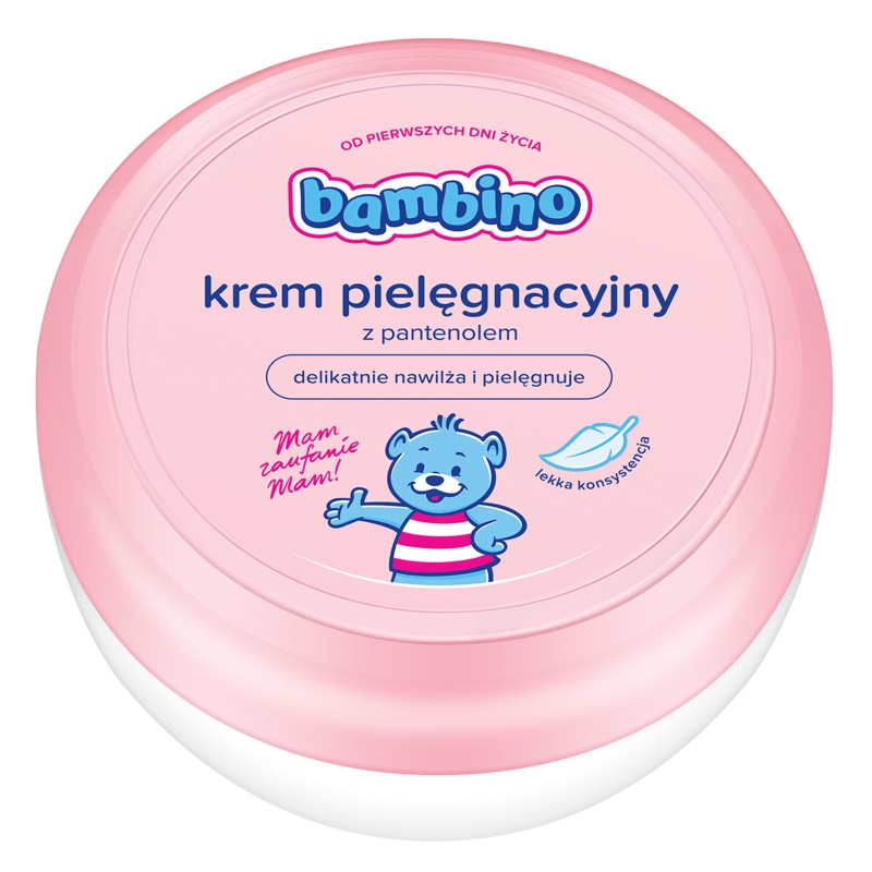 Bambino Krem, pielęgnacyjny z pantenolem dla dzieci, 200 ml