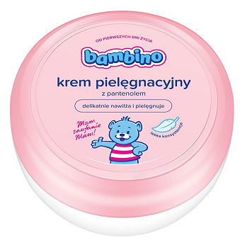 Bambino Krem, pielęgnacyjny z pantenolem dla dzieci, 200 ml