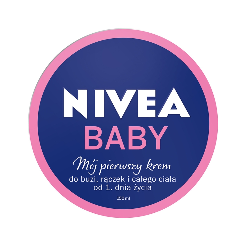 Nivea Baby, krem do buzi, rączek i ciała, 150 ml