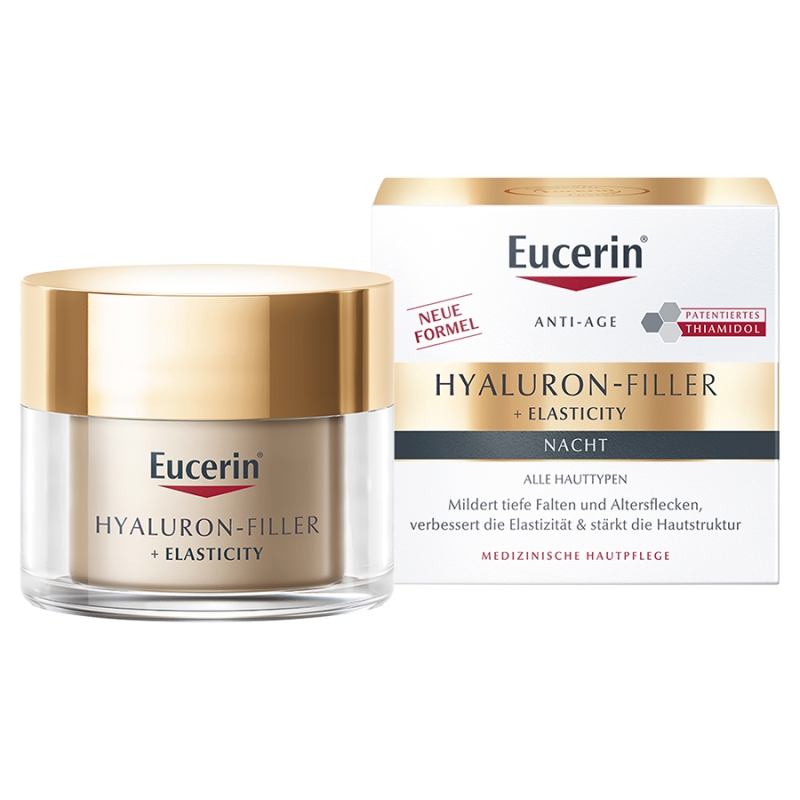 NIVEA POLSKA Eucerin Hyaluron-Filler + Elasticity, krem na noc, 50 ml