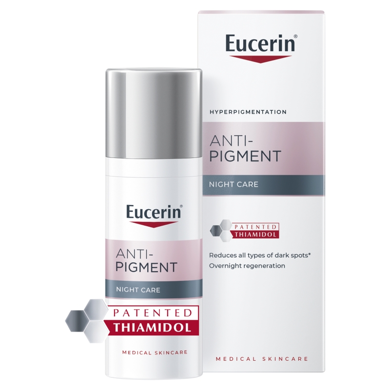 NIVEA POLSKA Eucerin Anti-Pigment, krem na noc przeciw przebarwieniom, 50 ml