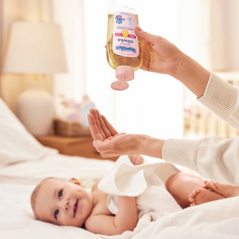 Bambino Delikatna Oliwka, odżywia i wyłagadza skórę dla dzieci, 150 ml