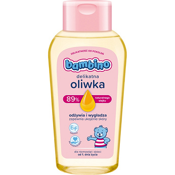 Bambino Delikatna Oliwka, odżywia i wyłagadza skórę dla dzieci, 150 ml
