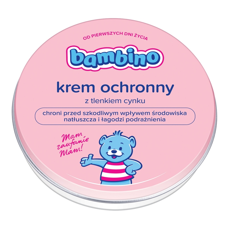Bambino Krem ochronny + kojący, hiperdelikatny emolient, 75 ml