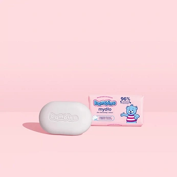 Bambino Mydło, z lanoliną dla dzieci, 90 g