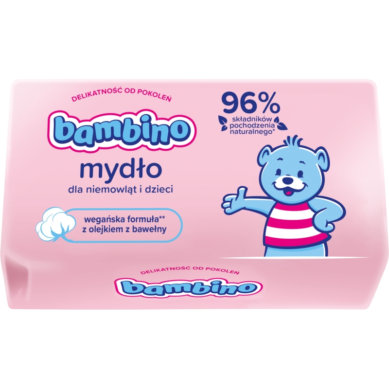 Bambino Mydło, z lanoliną dla dzieci, 90 g