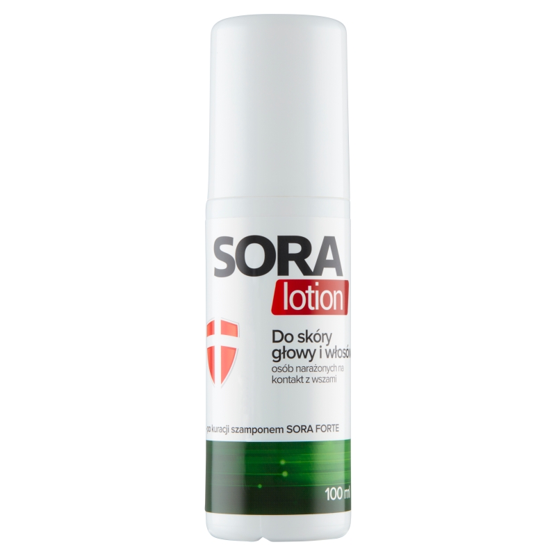 Sora Lotion  płyn do skóry głowy i włosów na wszawicę, 100 ml