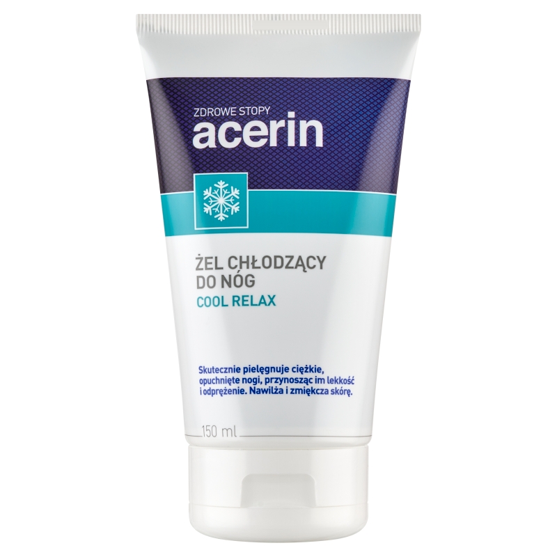 Acerin Cool Relax Żel  na zmęczone i ciężkie nogi, 150 ml